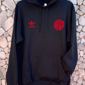 Buzo negro CARP rojo